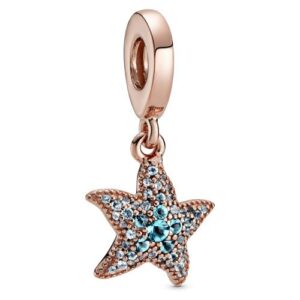 Pandora 788942C01 Dangle Charm Sparkling Starfish