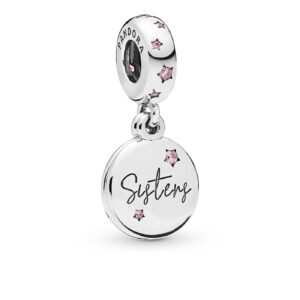 Pandora Moments 925 Sterling Silver Sisters Charm